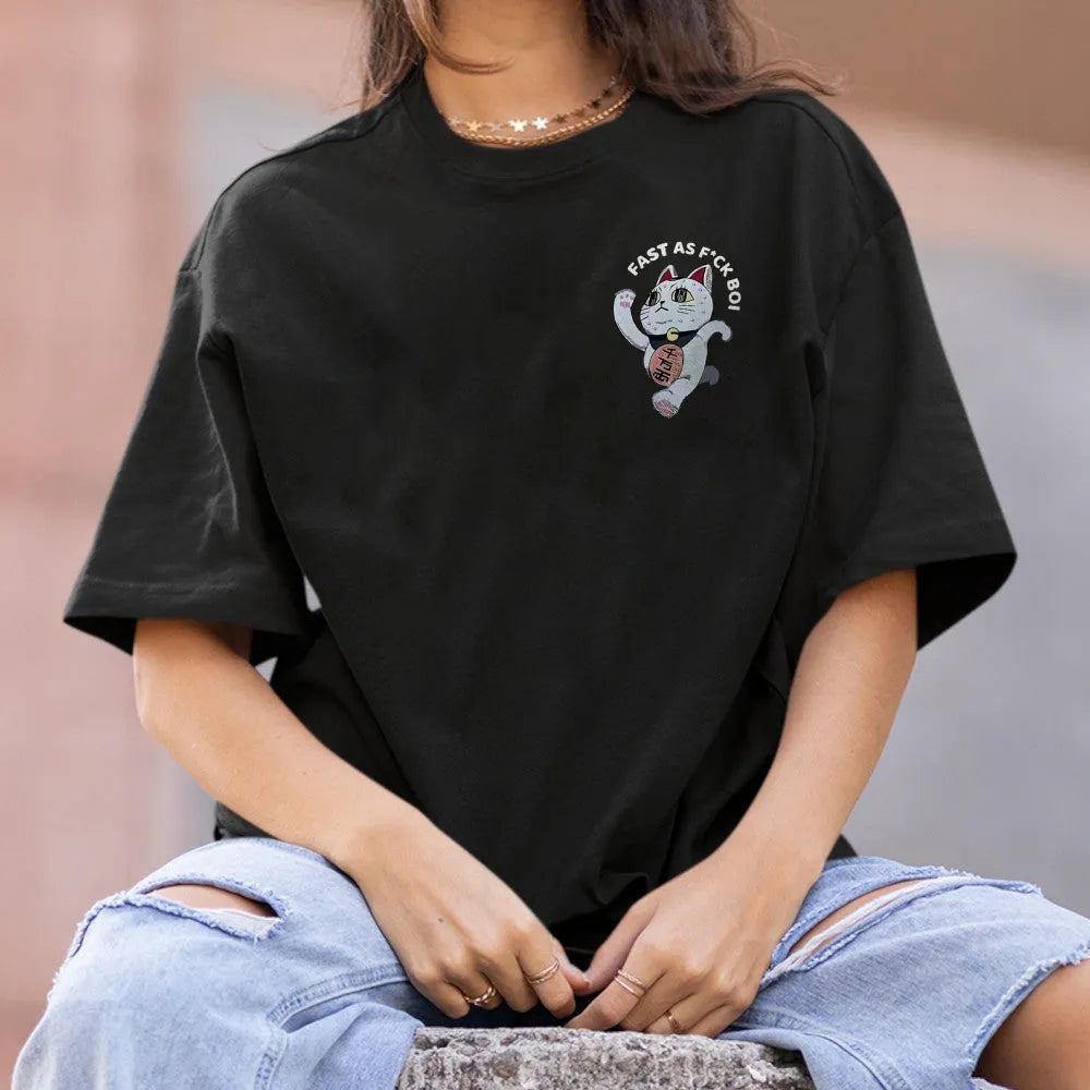 Unisex Round Neck Anime T-Shirt