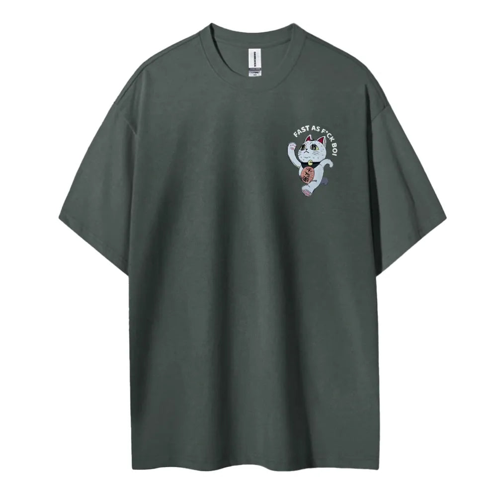 Unisex Round Neck Anime T-Shirt
