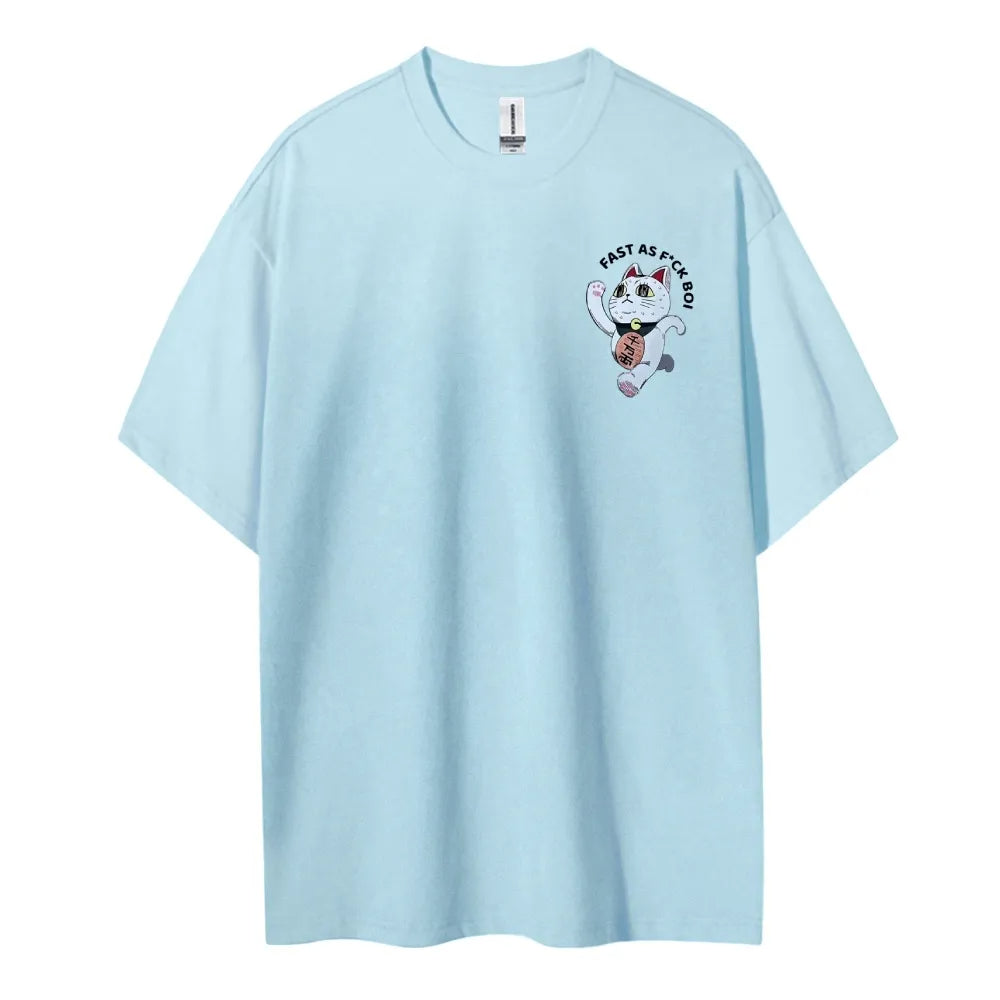 Unisex Round Neck Anime T-Shirt