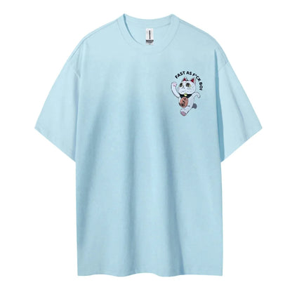 Unisex Round Neck Anime T-Shirt