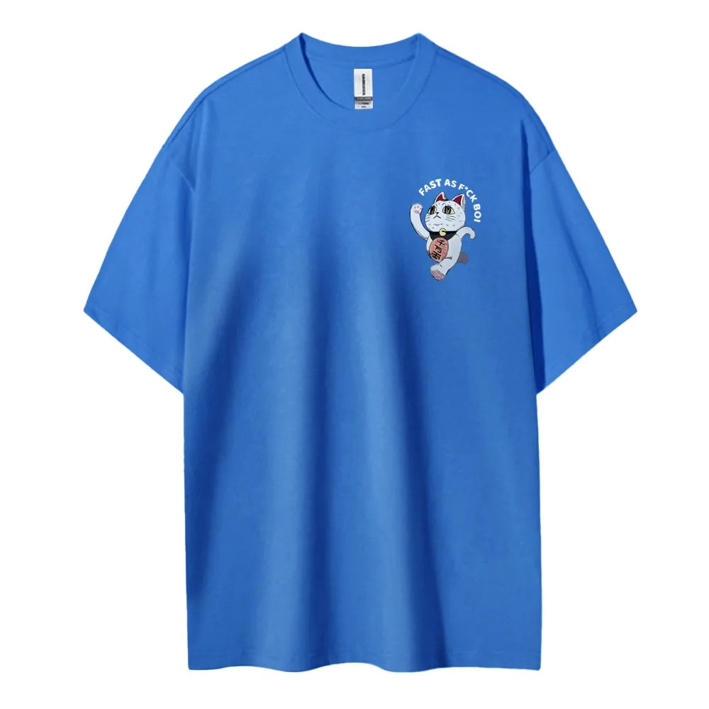 Unisex Round Neck Anime T-Shirt