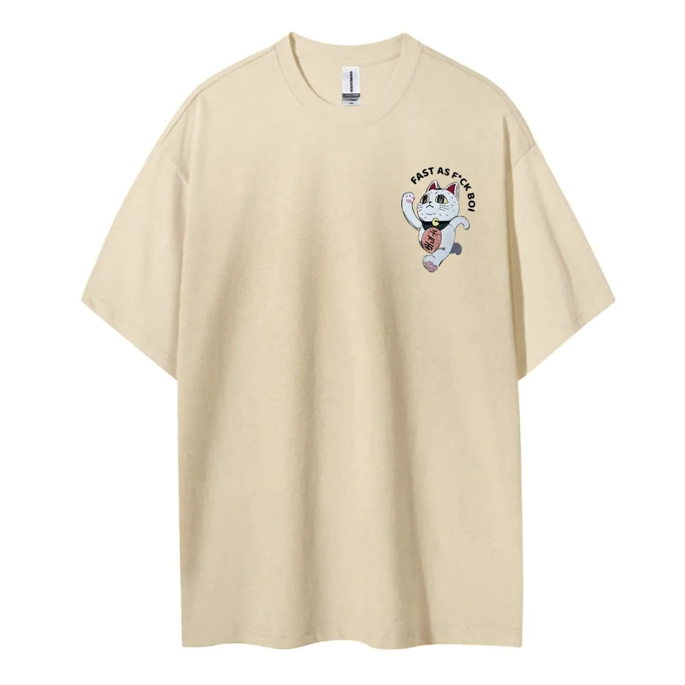 Unisex Round Neck Anime T-Shirt