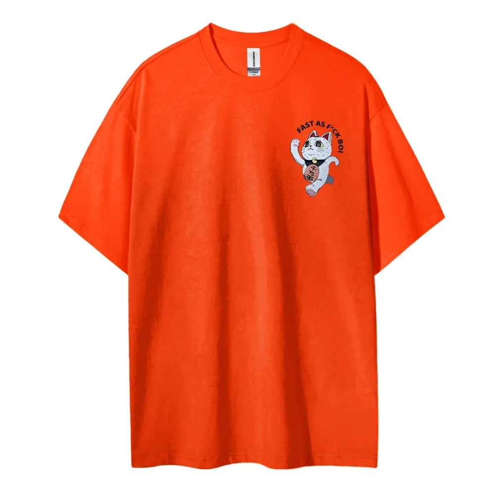 Unisex Round Neck Anime T-Shirt
