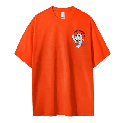 Unisex Round Neck Anime T-Shirt