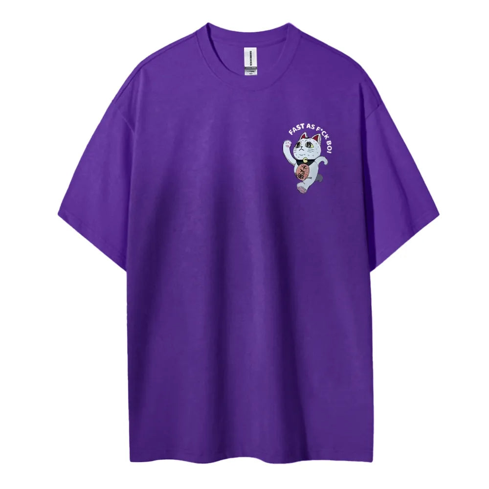 Unisex Round Neck Anime T-Shirt