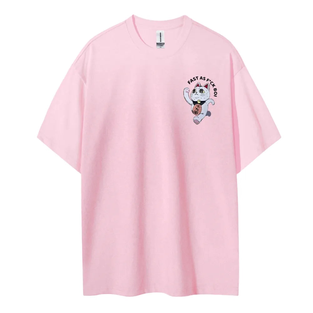 Unisex Round Neck Anime T-Shirt