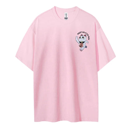 Unisex Round Neck Anime T-Shirt
