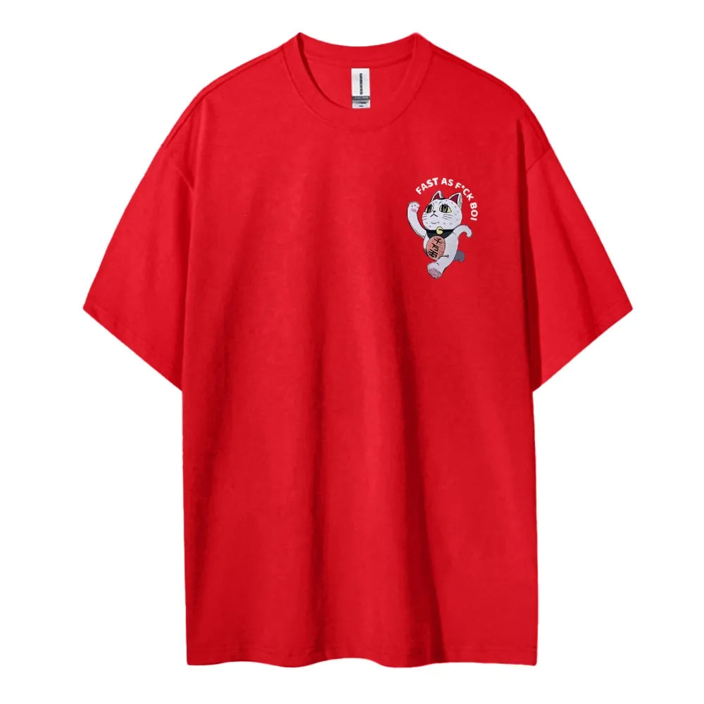 Unisex Round Neck Anime T-Shirt