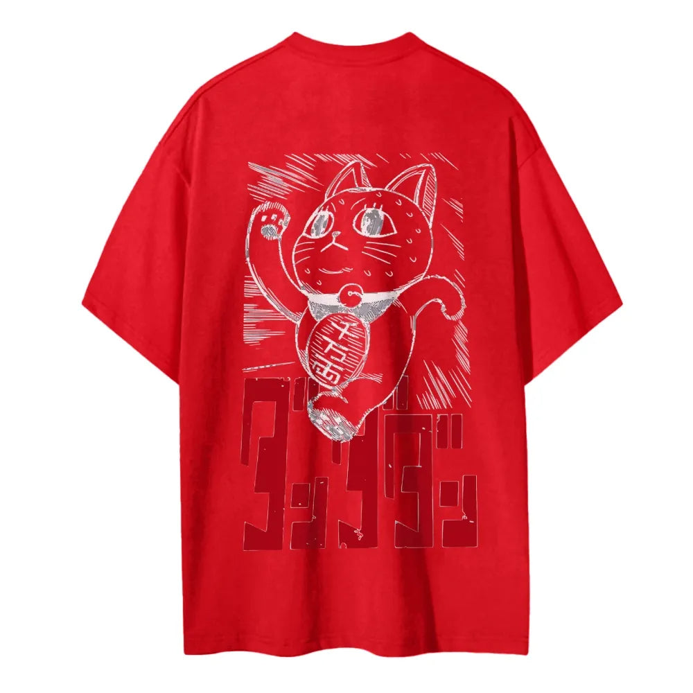 Unisex Round Neck Anime T-Shirt