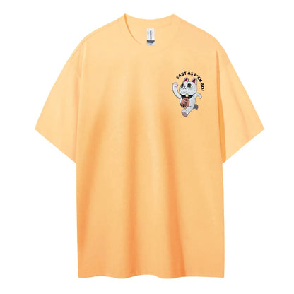 Unisex Round Neck Anime T-Shirt