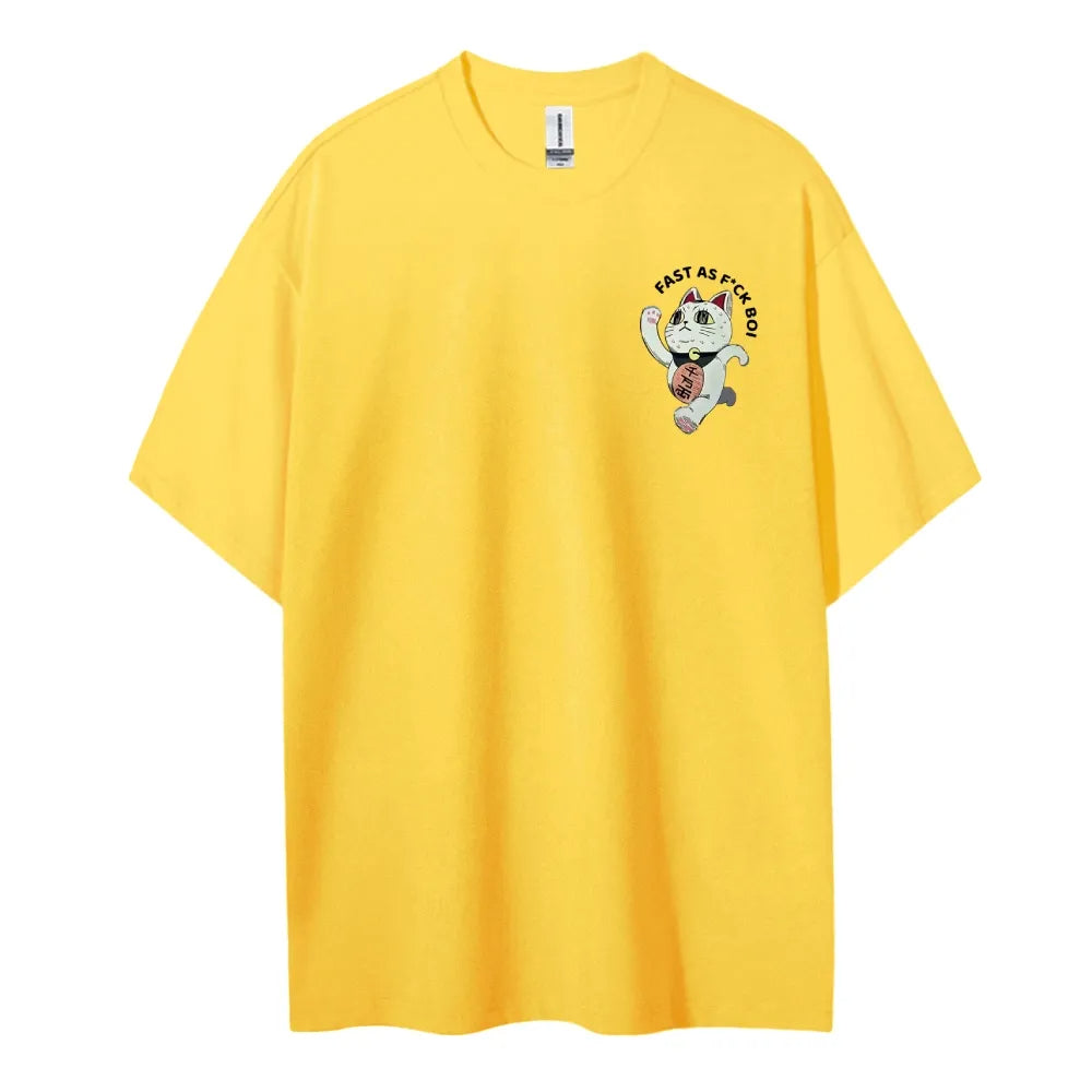 Unisex Round Neck Anime T-Shirt