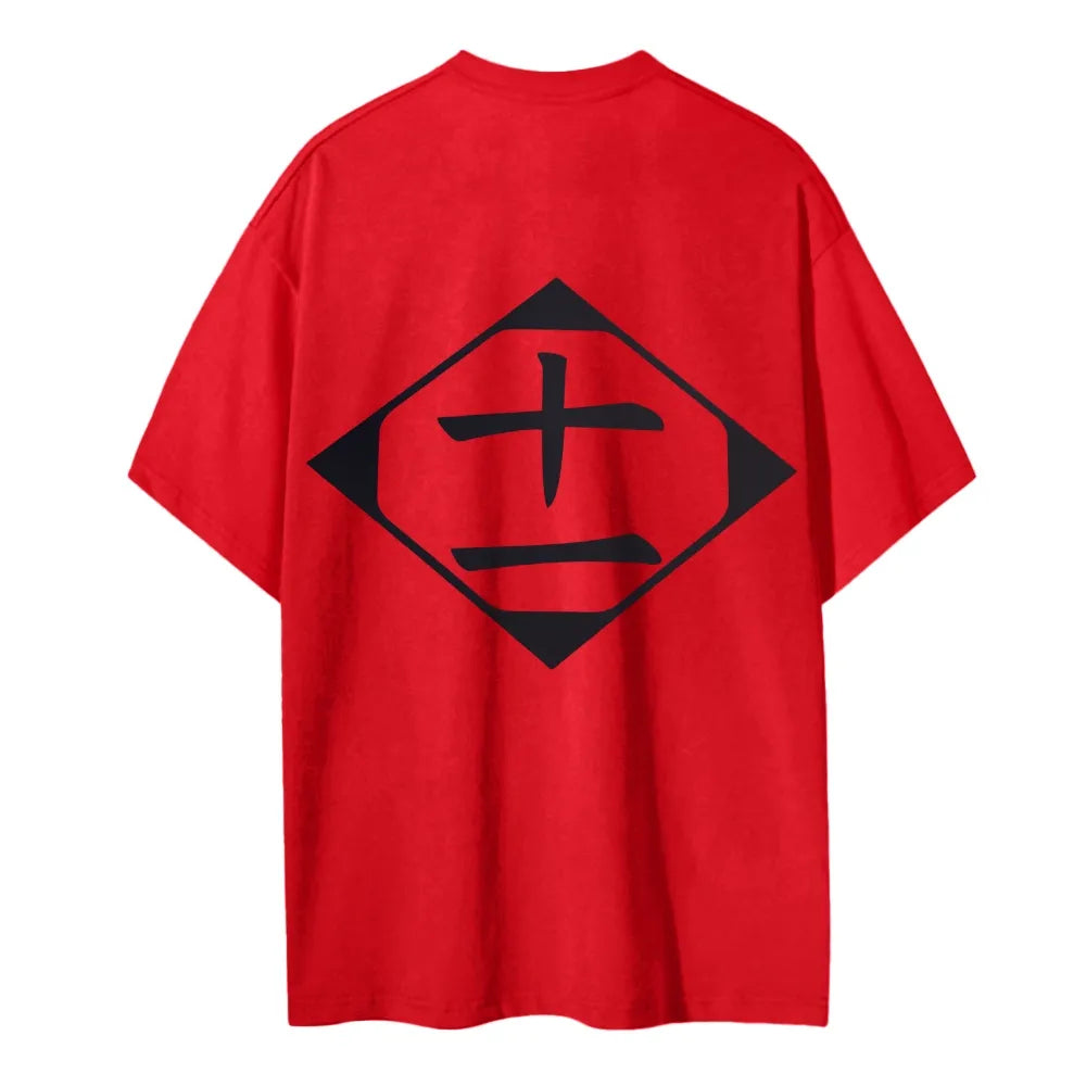 Unisex Round Neck Anime T-Shirt