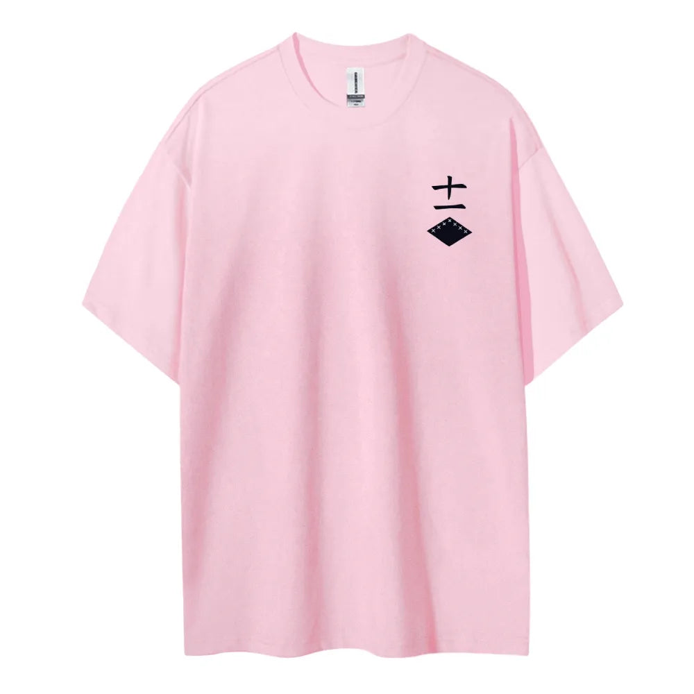Unisex Round Neck Anime T-Shirt