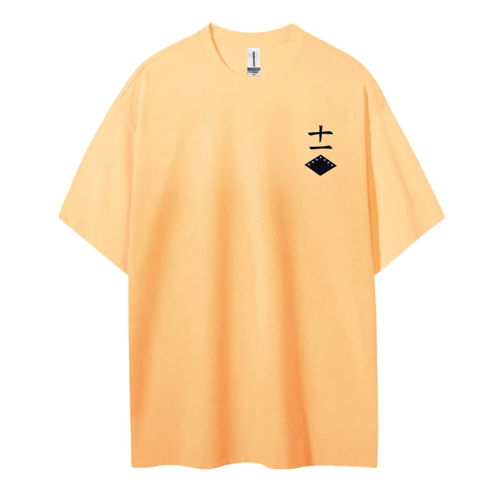 Unisex Round Neck Anime T-Shirt