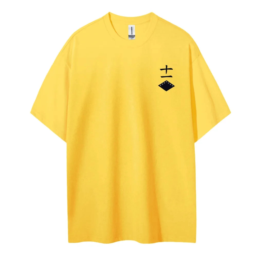Unisex Round Neck Anime T-Shirt
