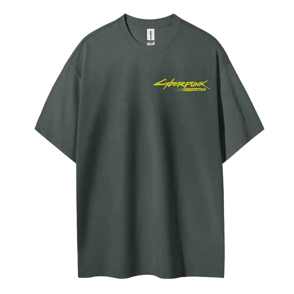 Cyberpunk 2077 Unisex Round Neck Anime T-Shirt