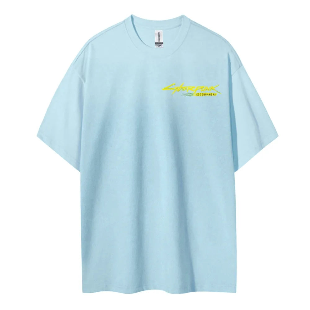 Cyberpunk 2077 Unisex Round Neck Anime T-Shirt