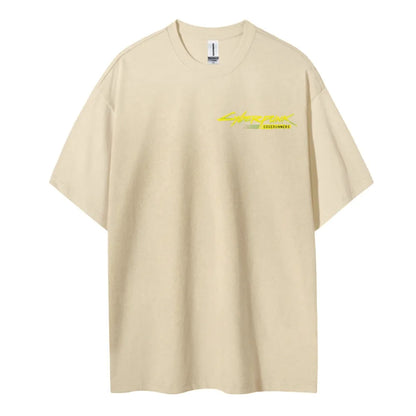 Cyberpunk 2077 Unisex Round Neck Anime T-Shirt