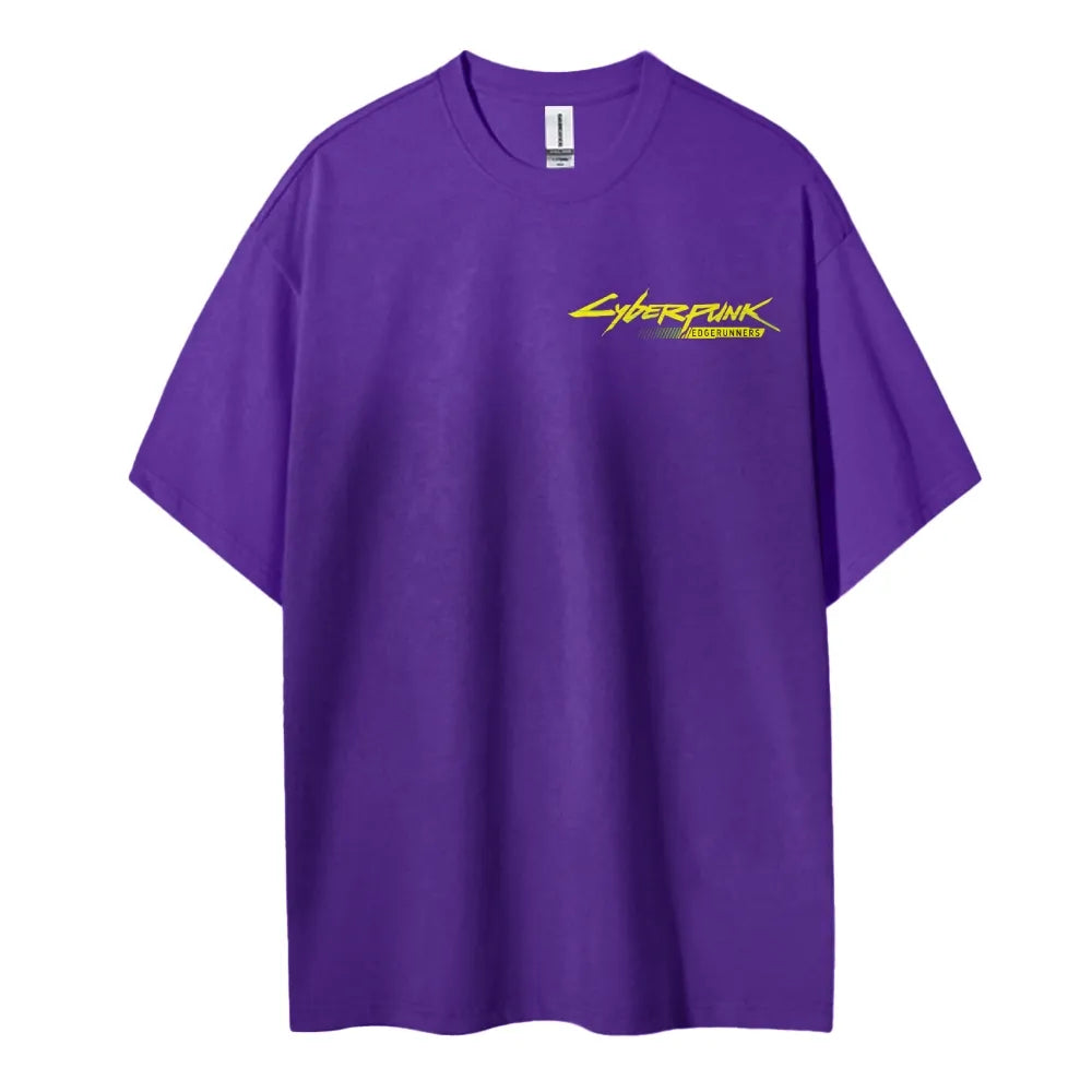 Cyberpunk 2077 Unisex Round Neck Anime T-Shirt