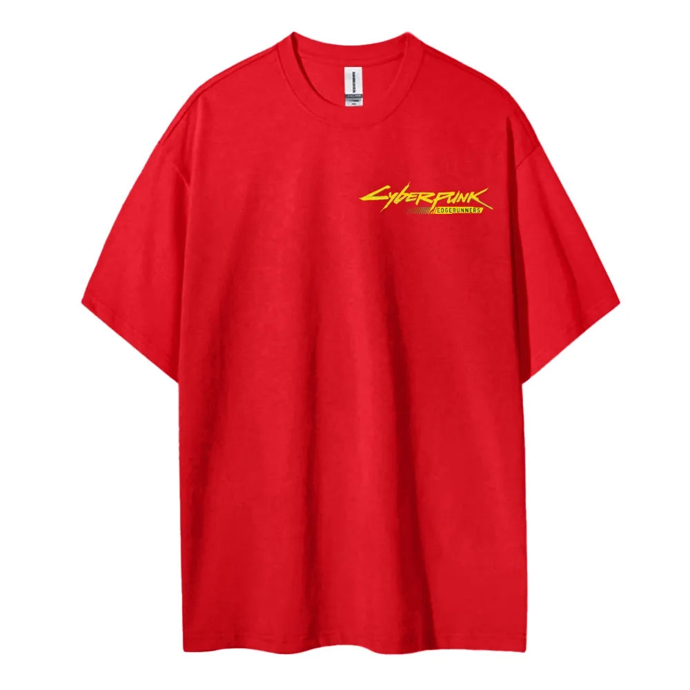 Cyberpunk 2077 Unisex Round Neck Anime T-Shirt