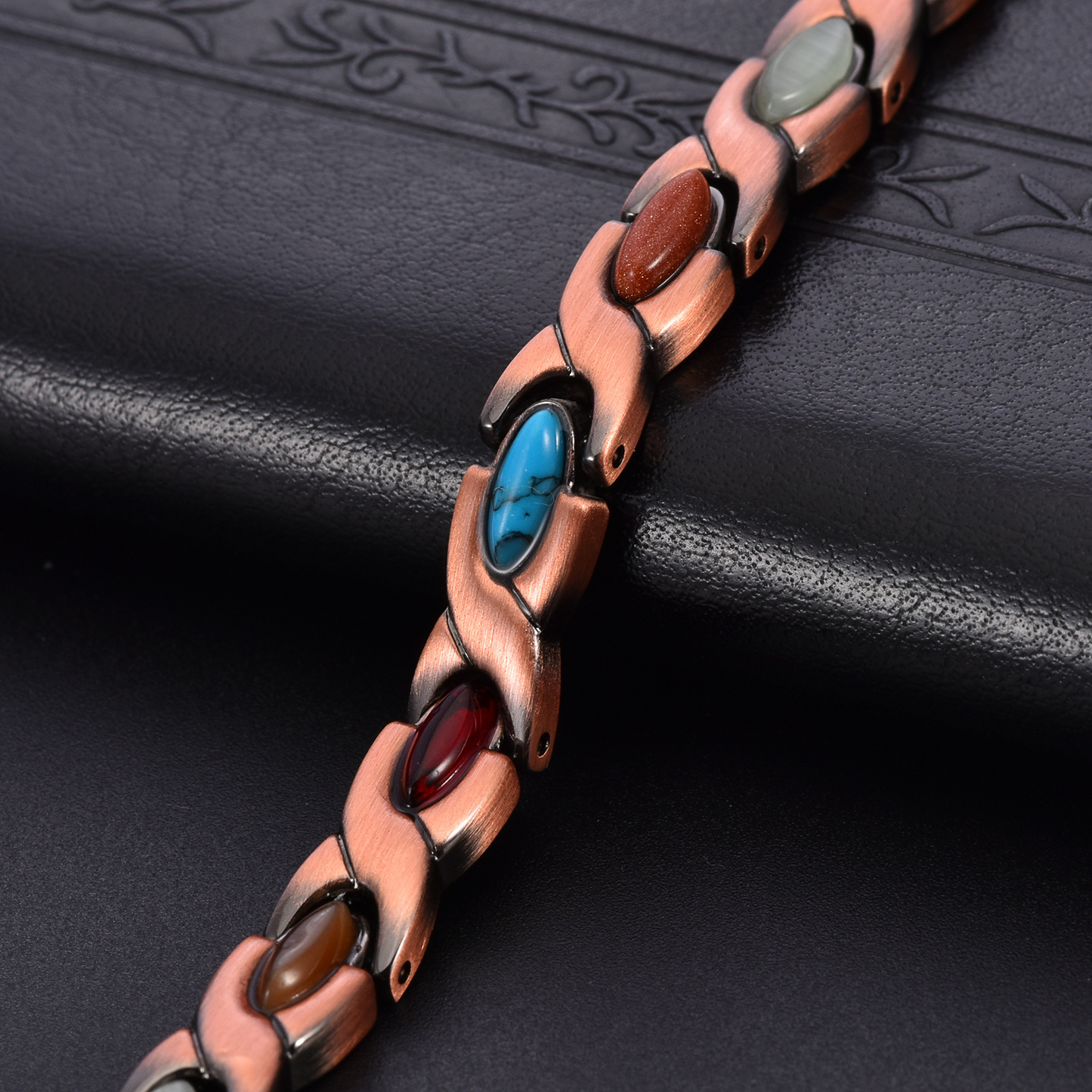 🌟Fresh Deals 60% OFF🍀Clover Rose Copper Magnet Bracelet【Buy 2 Free Shipping】