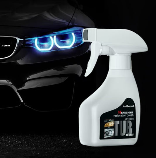 📢🔥Free sponge and rag🚘Automotive Headlamp Restoration Fluid Kit