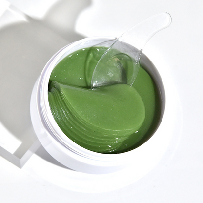 Anti Aging Under Eye Patches, Hydrating, Firming, Calming & Soothing Eye Mask with Matcha
