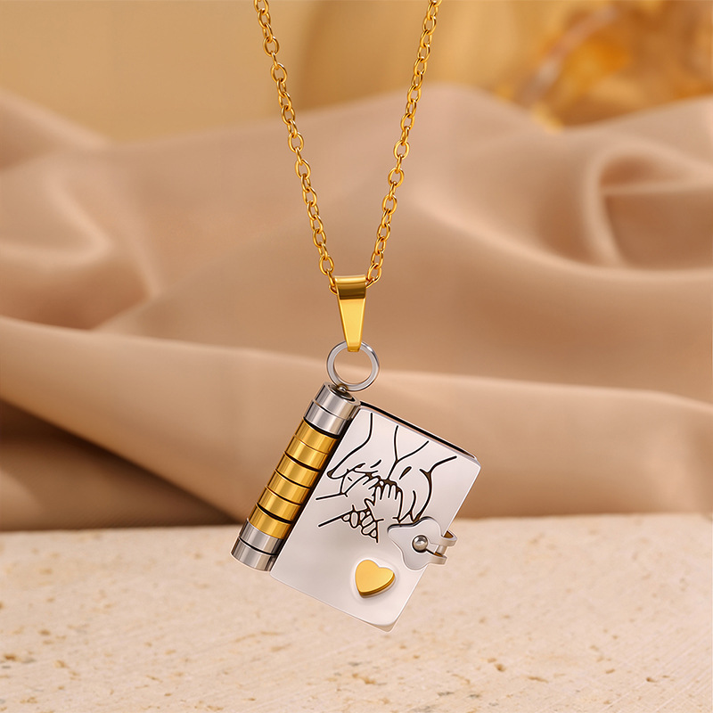 💖 Love Letter Heart Necklace – A Timeless Gift of Love