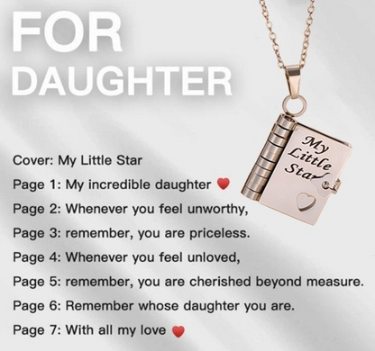 💖 Love Letter Heart Necklace – A Timeless Gift of Love