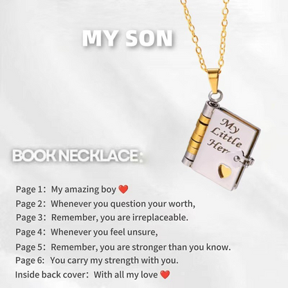 💖 Love Letter Heart Necklace – A Timeless Gift of Love