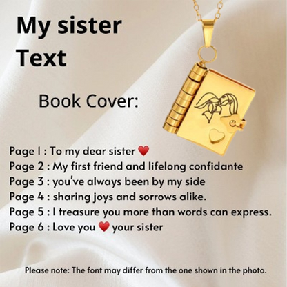 💖 Love Letter Heart Necklace – A Timeless Gift of Love