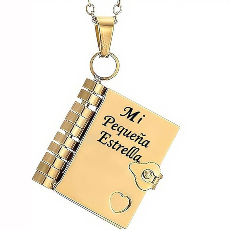 💖 Love Letter Heart Necklace – A Timeless Gift of Love