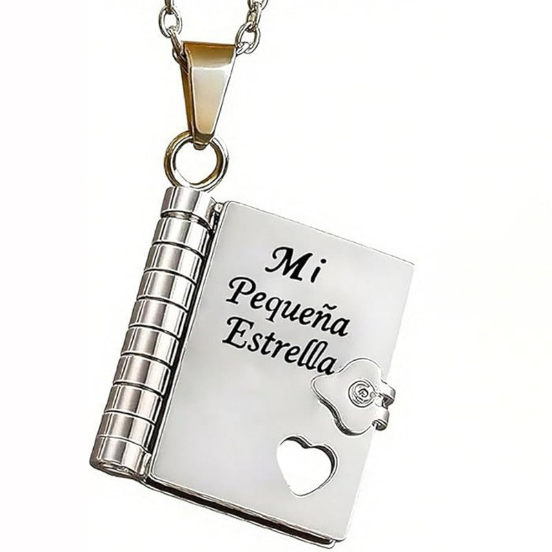 💖 Love Letter Heart Necklace – A Timeless Gift of Love