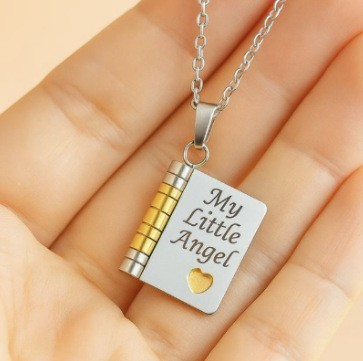 💖 Love Letter Heart Necklace – A Timeless Gift of Love
