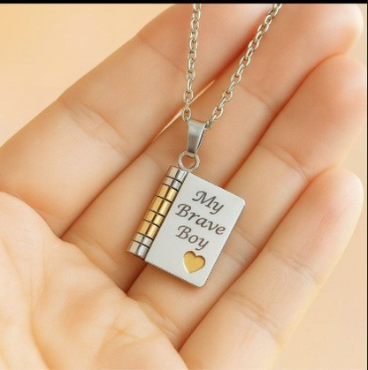 💖 Love Letter Heart Necklace – A Timeless Gift of Love