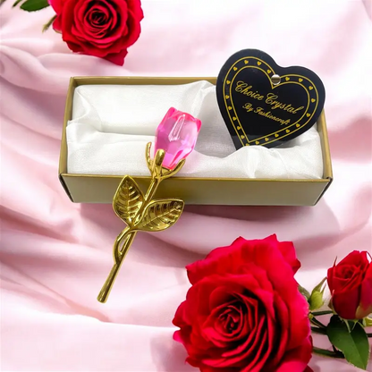 🌹 Eternal Love Crystal Rose That Never Fades
