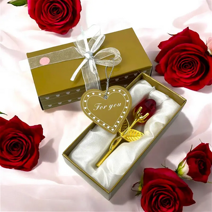 🌹 Eternal Love Crystal Rose That Never Fades