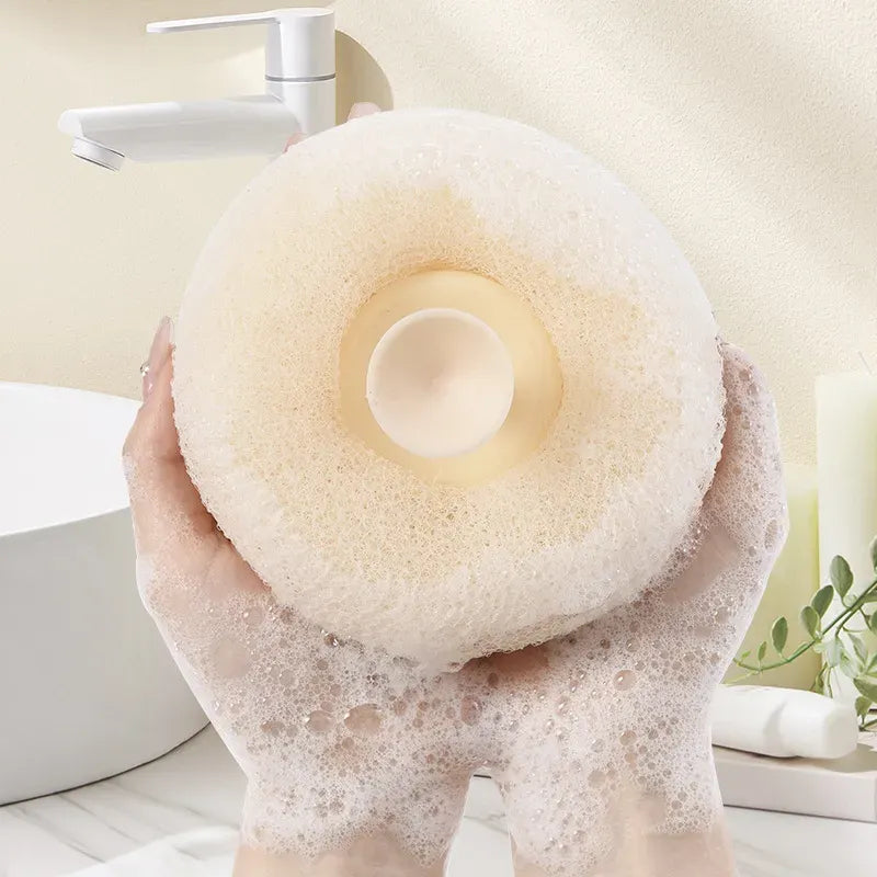 🥰Suction Cup Super Soft Bath Sponge Flower