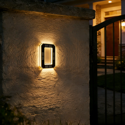 🏡 Solar Lighted House Numbers – Waterproof & Wire-Free