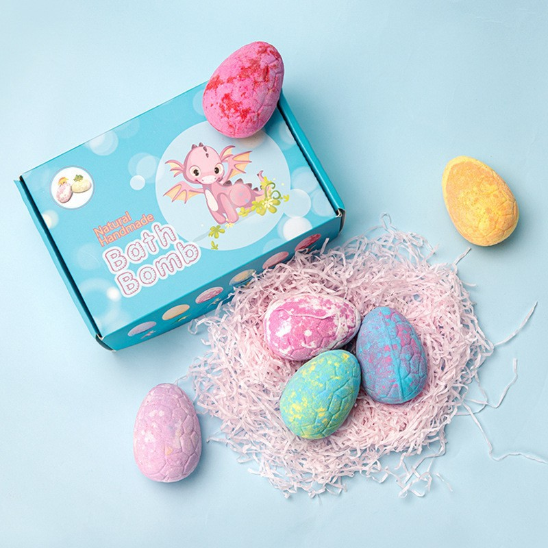 🔥LAST DAY 49% OFF🛁 Natural Bath Bombs for Kids with Mega Bubbles & Surprise Inside 🥚✨