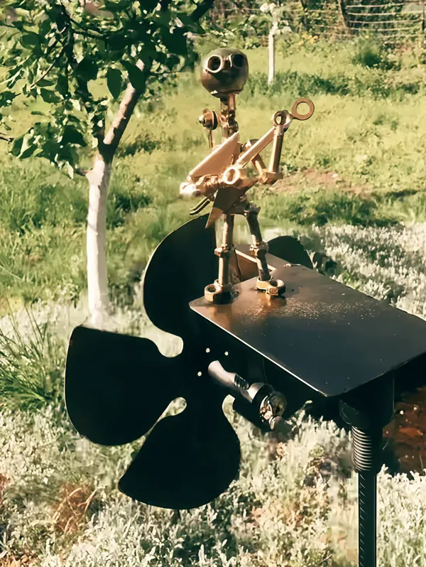 🎁Last Day: 50% OFF🔥🥁Handmade Metal Drummer Windmill