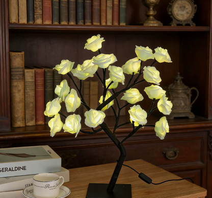 📢📢70% OFF!!⏰🌹Rose Flower Design Tree Night Light🌟