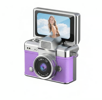 🔥Last Day 50% OFF - Mini Flip Screen Retro Camera