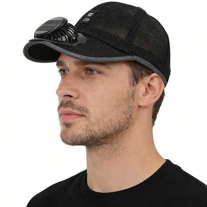 🧢 2026 Pro Outdoor Cooling Hat ❄️ Dual-Power Fan Cap🥳Buy 2 Get 10% Off