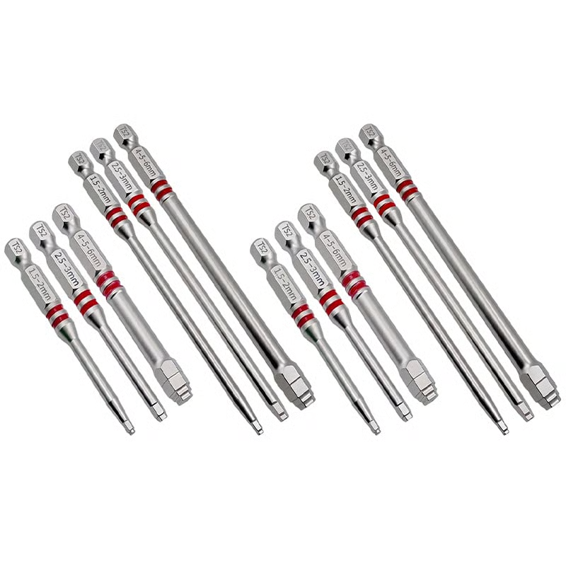 🔩 Pagoda Magnetic Hex Screwdriver Bit Set ⚡ Durable • Precision Fit • Quick Change
