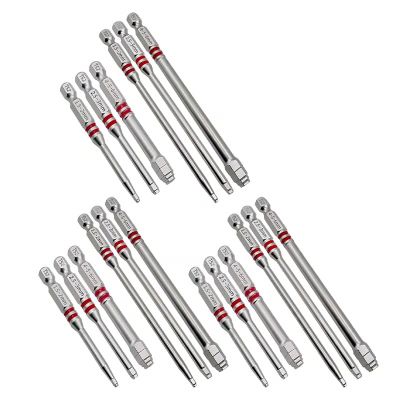 🔩 Pagoda Magnetic Hex Screwdriver Bit Set ⚡ Durable • Precision Fit • Quick Change