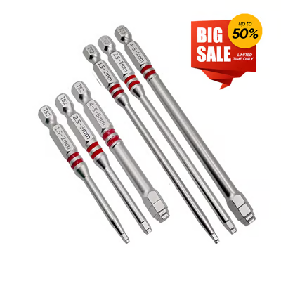 🔩 Pagoda Magnetic Hex Screwdriver Bit Set ⚡ Durable • Precision Fit • Quick Change