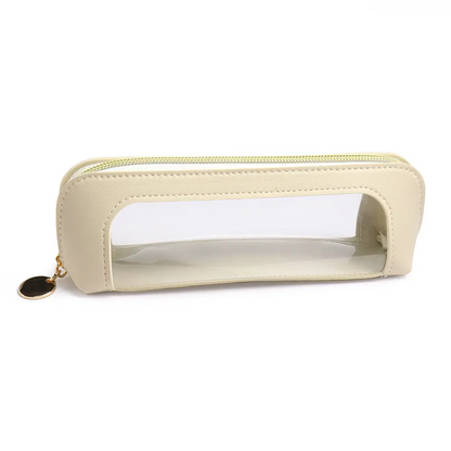 🌸 Multi-Compartment Makeup Brush Organizer Case