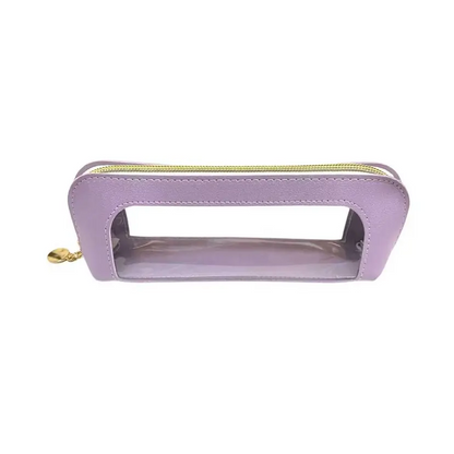 🌸 Multi-Compartment Makeup Brush Organizer Case