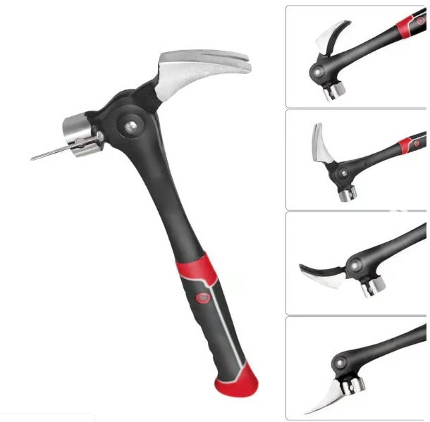 🛠️Multifunctional Magnetic Claw Hammer Tool 🔥Hot Selling Multifunctional Hammer